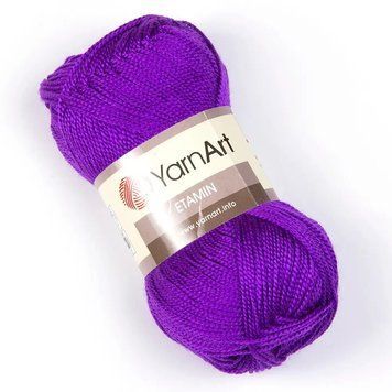 Пряжа YARNART 30 г, 180 м, 100% акрил, синтетична, для в'язання, артикул 681343, бузковий, номер кольору 431 681343-55636 фото