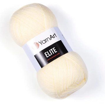 Пряжа YARNART 100 г, 300 м, 100% акрил, синтетична, для в'язання, артикул 681336, жовтий світлий, номер кольору 226 681336-42210 фото